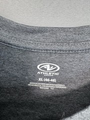 Athletic Works DriWorks T-Shirt Men’s XL 46-48 Gray Moisture Wicking Activewear