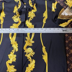 Versace Medusa Cameo silk shirt Size 42-EU NWT Formal Make A Statement