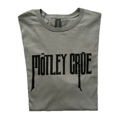 Motley Crue T-Shirt 100% Lightweight Cotton NEW Black Mens Unisex Fit Size S-XL