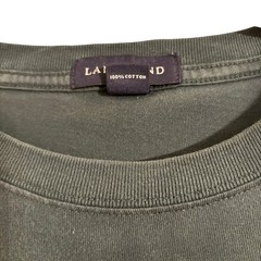 Lands’ End Crew Neck T-shirt 100% Cotton Men’s l Large Blue/green Undershirt