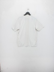 Uniqlo Men’s T-Shirt M White Polyester with Polyamide Basic