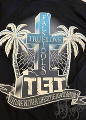 True Love & False Idols T-Shirt Mens Black Small TLFI Breakwater Shirt New