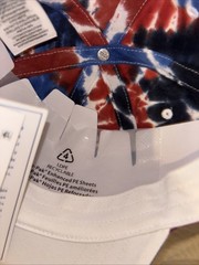 POLO Ralph Lauren NATIONAL TEAM USA TIE-DYE CHINO BALL CAP Leather Strap