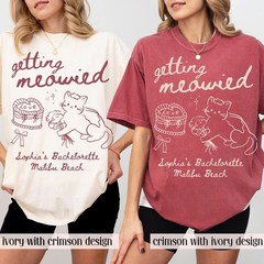 Custom Bachelorette Party Soft Cotton Comfort Tee Bride Squad Gift Idea