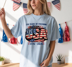 250 Years of Freedom Shirt, 1776-2026 Semiquincentennial Tee