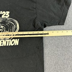 Arkansas Vinyl Convention 2023 Shirt Mens Large Black Adult Tultex #4534