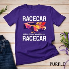 Racecar Spelled Backwards – Car Racer Mechanic Racing Race Unisex T-shirt
