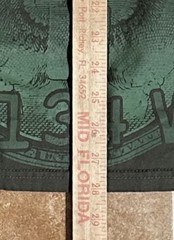 Y2K Contender Cheddar Money 100 Dollar Bill Green Short Sleeve Crew XL Tee Shirt