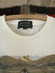 Vintage 1990s 1991 Ralph Lauren Polo Sportsman Calendar Tshirt Size Large Moose
