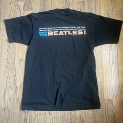 Vintage 90s Beatles meet The Beatles Band Tee Shirt Sz L