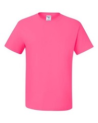 Jerzees T-Shirt Size XL Neon Pink Adult DRI-POWER ACTIVE Stylish