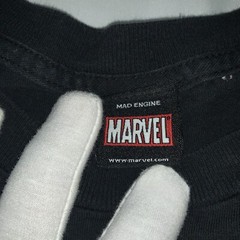 Vintage 20s Mad Engine Marvel Thor Hulk Spider-Man Captain A T-shirt Size Large