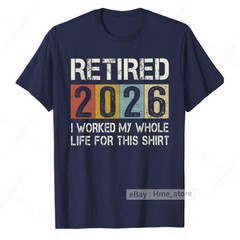 Retired 2025 T-Shirt for Retirees I Worked My Whole Life This Retirement Vintage