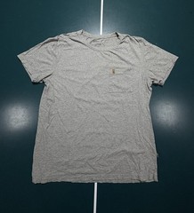 Fjallraven Pocket T-Shirt Men’s Medium Short Sleeve Heather Gray Casual Cotton