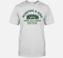 Mumford & Sons Aug 9 2025 Forest Hills Stadium Forest Hills Nk T-Shirt Reprint