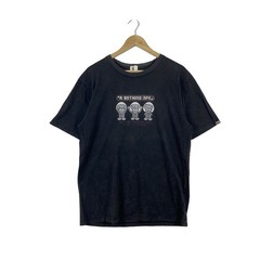 Vintage A BATHING APE BAPE Baby Milo Three Wise Monkeys Graphic