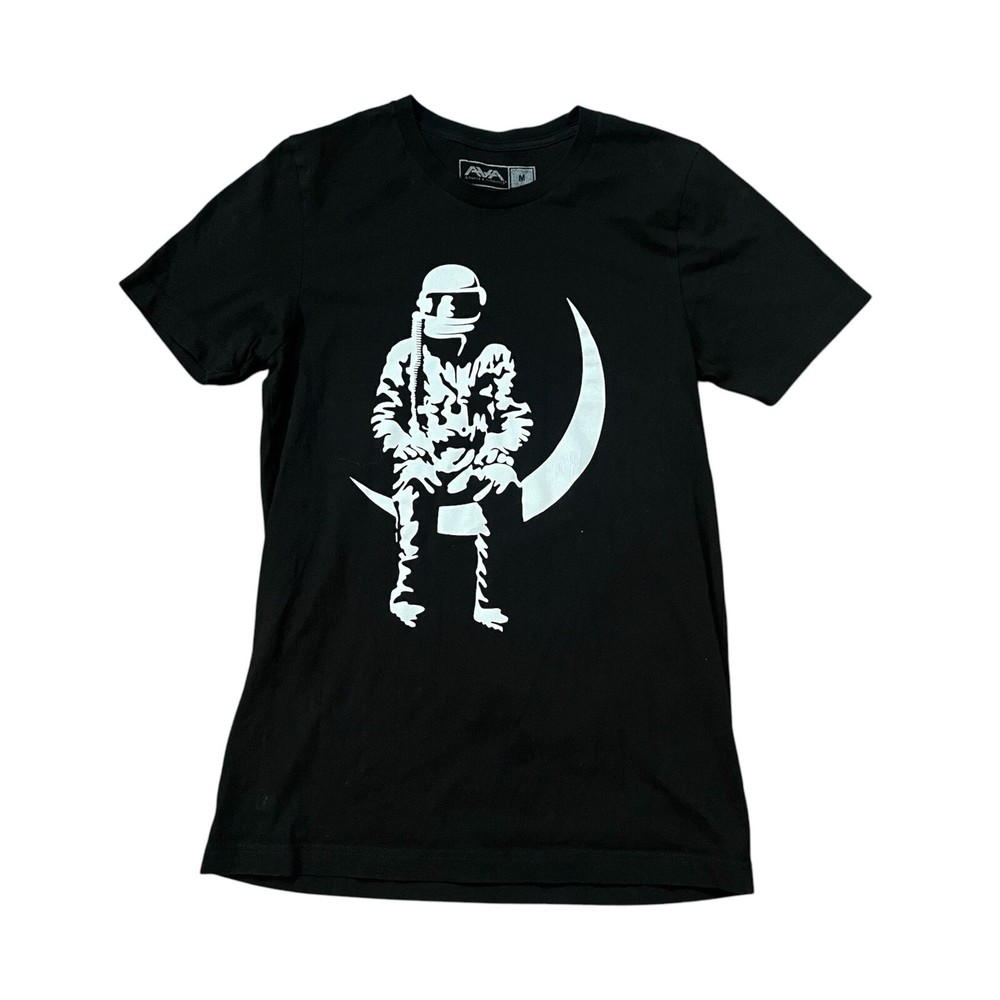 Angels And Airwaves Love Mens Medium Black T-Shirt Blink 182 Tom Delonge Vtg