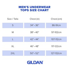Gildan Men’s Crew T-Shirts Multipack Style G1100 6 White (6-pack) Large