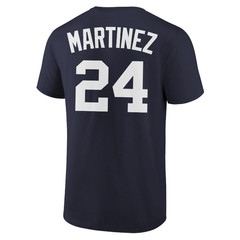 Tino Martinez T-Shirt New York Yankees Player Name and Number Soft Jersey Tee