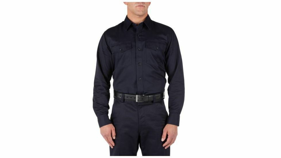 5.11 Tactical Long Sleeve Company Shirt Navy Blue XL Tall