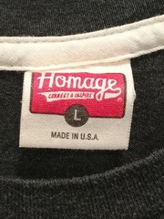 Homage Retro Single Stitch Ohio State Buckeye T Shirt. Size Large. Made In USA.