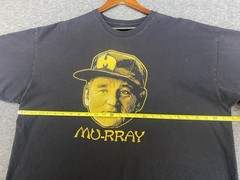 TeeFury Bill Murray Wu-Tang Clan Parody Men’s XXL T-Shirt Black Yellow SEE PICS