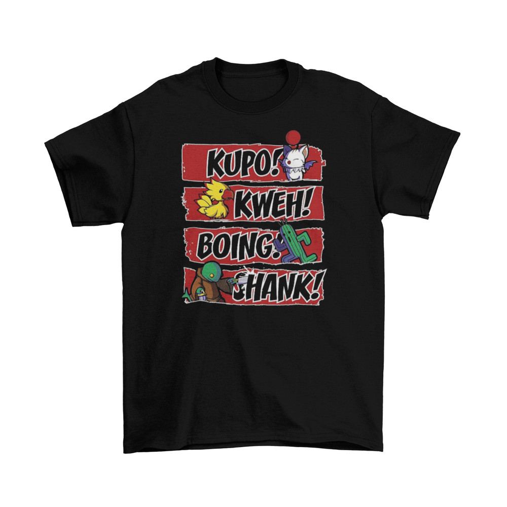 Final Fantasy Moogle Tonberry Chocobo T-Shirt Unisex Adult Funny Sizes RPG New