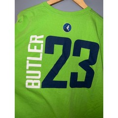 Majestic Minnesota Timberwolves Jimmy Butler 23 Neon Green T-Shirt Mens 2XL NBA