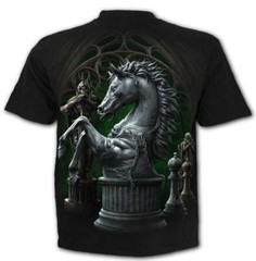 Spiral Direct Checkmate Grim Reaper Chess Knight Fantasy Gothic T Shirt T200M101