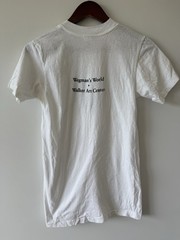 VINTAGE 80s William Wegman Walker Art Center Double Sided Exhibition T-Shirt
