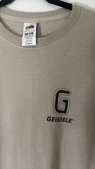 Geissele Automatics SSA Trigger Graphic T-Shirt Men’s Size XL Fruit of Loom Tan