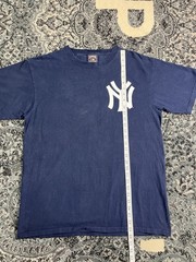 Vintage Majestic Cooperstown Collection Yankees Mantle 7 T Shirt Mens L