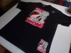 Exclusive Stop Snitching The Scissor Cut Patch 2 PC Set Tee Shirt
