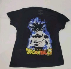 Dragon Ball Z Super Shirt Adult 2XL XXL Black Tee Goku Ultra Instinct Anime