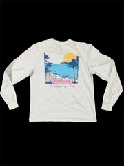 Chubbies The Weekend Has Arrived Men’s Small T Shirt Long Sleeve Green