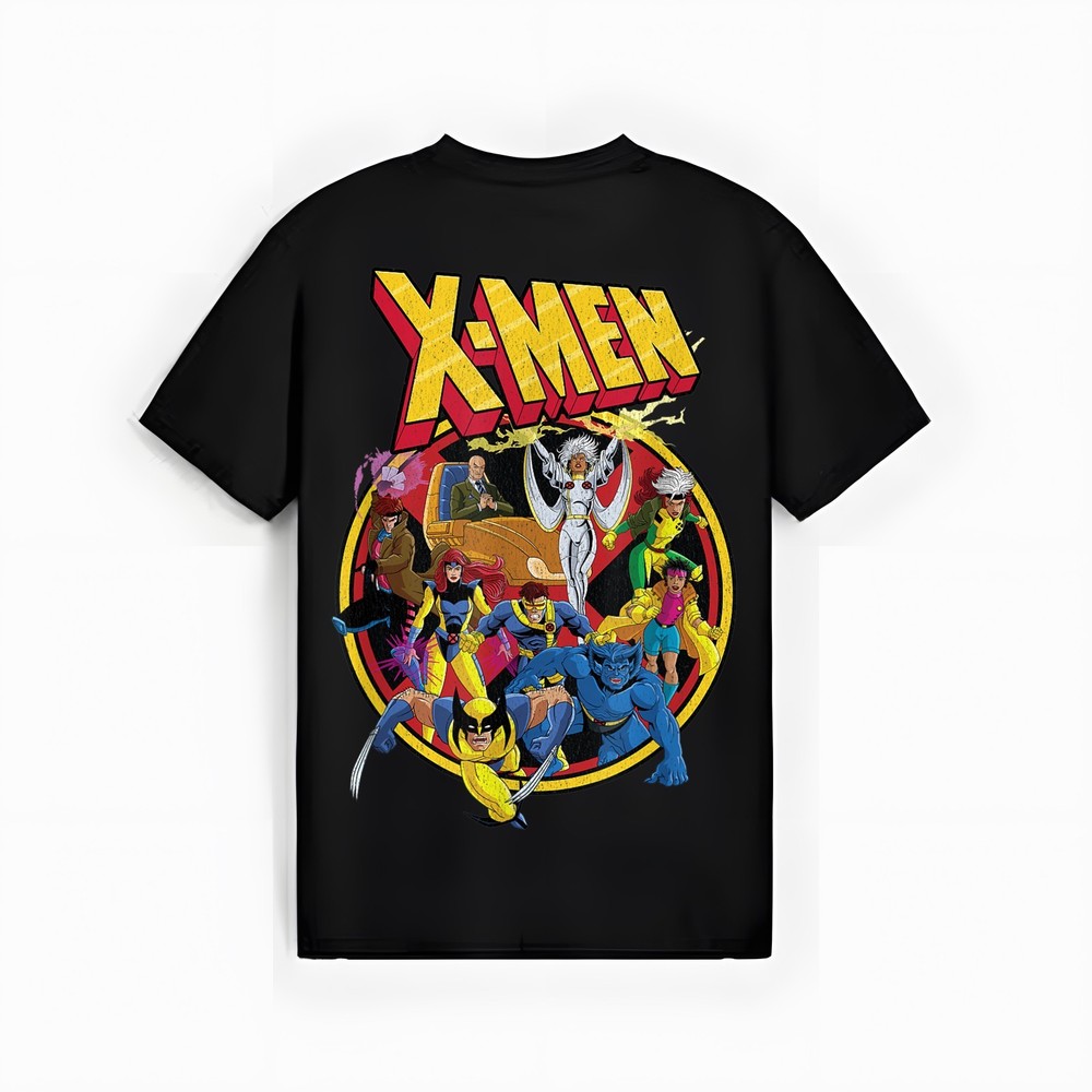 Marvel X-Men Animated Series Retro 90s T-Shirt