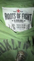 Retired Size L Roots Of Fight Bloodlines Mike Tyson Brooklyn’s Own Shirt Green