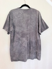 Vintage-Style The Mountain Bald Eagle American Flag Tie Dye T-Shirt Gray XL