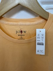 NWT J Crew Retail Men’s Broken In T Shirt Size Small. Classic Fit. Size Small.