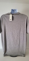 Adidas Sportswear Essentials 3-Stripes Men’s Tee, Medium Gray Heather, Size: XL