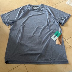 Fair Harbor Breezeknit Tee Shirt Heather Navy – Men’s Sz Large