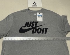 Nike Sportwear Just Do It Graphic T-Shirt Dark Grey Heather Men’s M AR5006-063