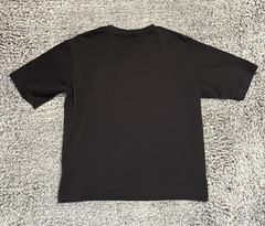 Uniqlo AIRism Shirt Adult Large Black Short Sleeve Dark Wash Activewear Outdoor