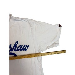 The Marathon Clothing TMC Crenshaw Shirt White Royal Blue Mens Large L Nipsey