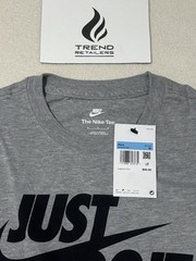 Nike Sportwear Just Do It Graphic T-Shirt Dark Grey Heather Men’s M AR5006-063