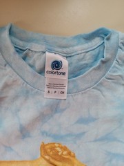 Size Small Mariah Carey colortone Rainbow Blue T-Shirt NEW SEE PHOTOS