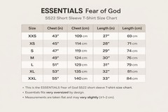 Essentials Fear of God T-Shirt Black 2025 Logo Tee Oversized S-XL New