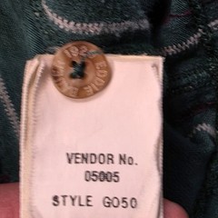 Eddie Bauer Men’s Medium Tall Henley Shirt Long Sleeve Green Striped 100%