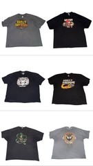 Harley Davidson Biker T Shirts Authentic 90s 2000s 4X 5X WCC 12 Pc Lot!