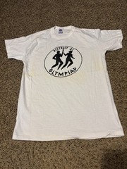 Vintage 90s District 21 Olympiad Tee Russell USA Single Stitch L